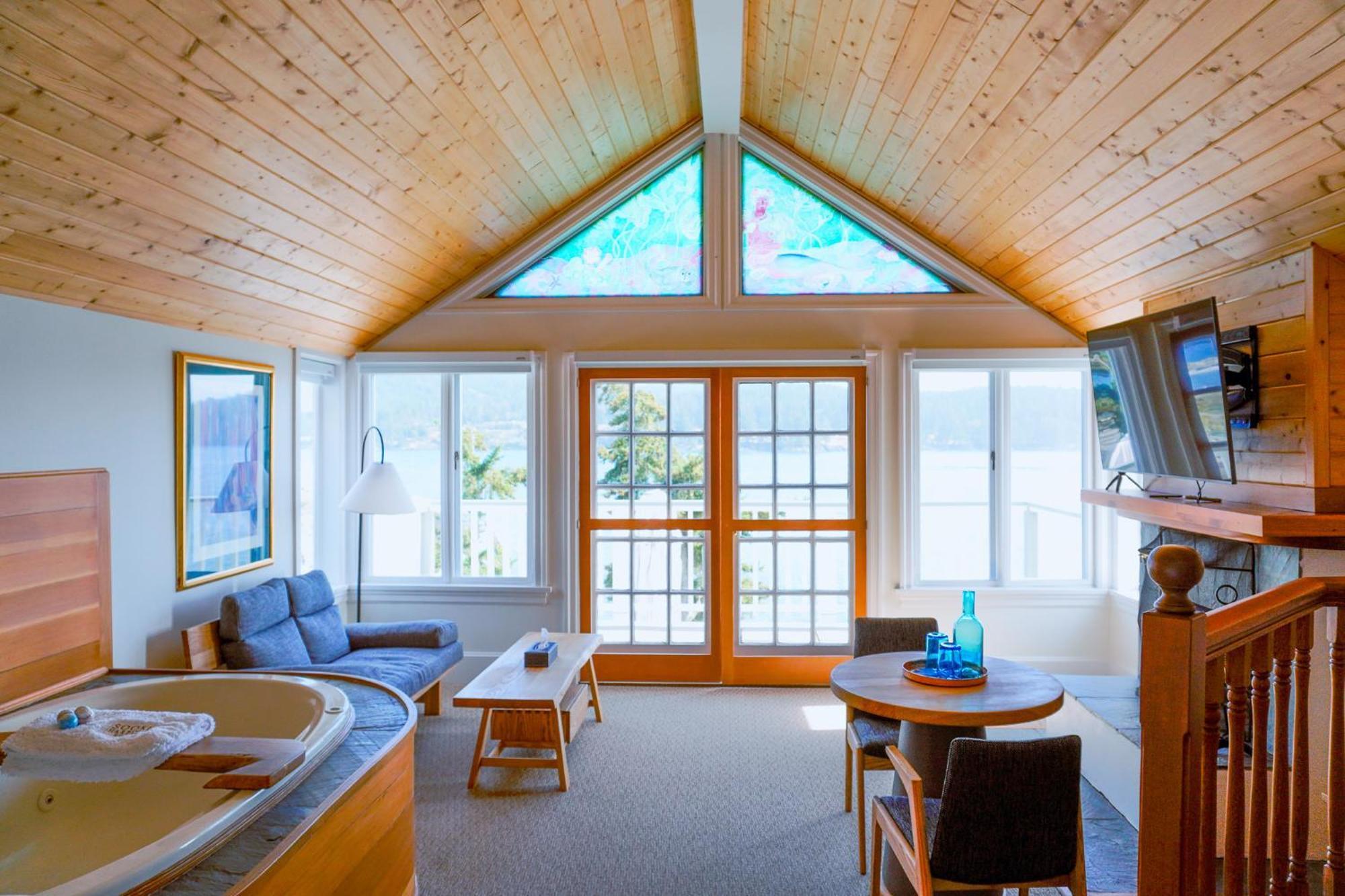 ホテル Sooke Harbour House エクステリア 写真